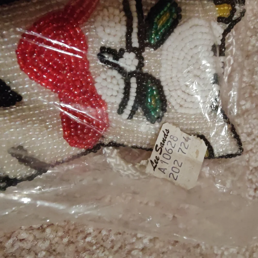 New in bag Lee Sands cat handbag